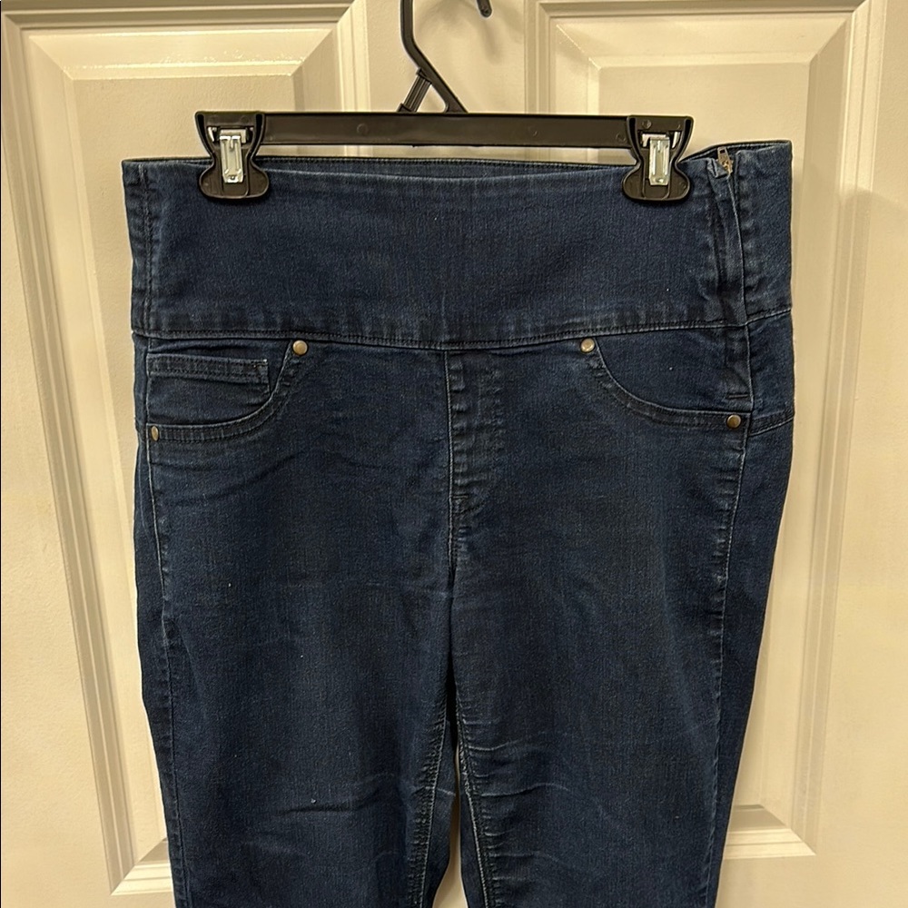 Spanx Dark Blue Denim Leggings - Picture 2 of 6